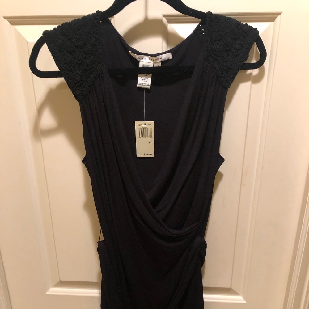 Max Studio Black Dress